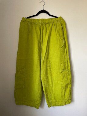 Bryn Walker Light Linen pants in Vireo, Medium NWOT